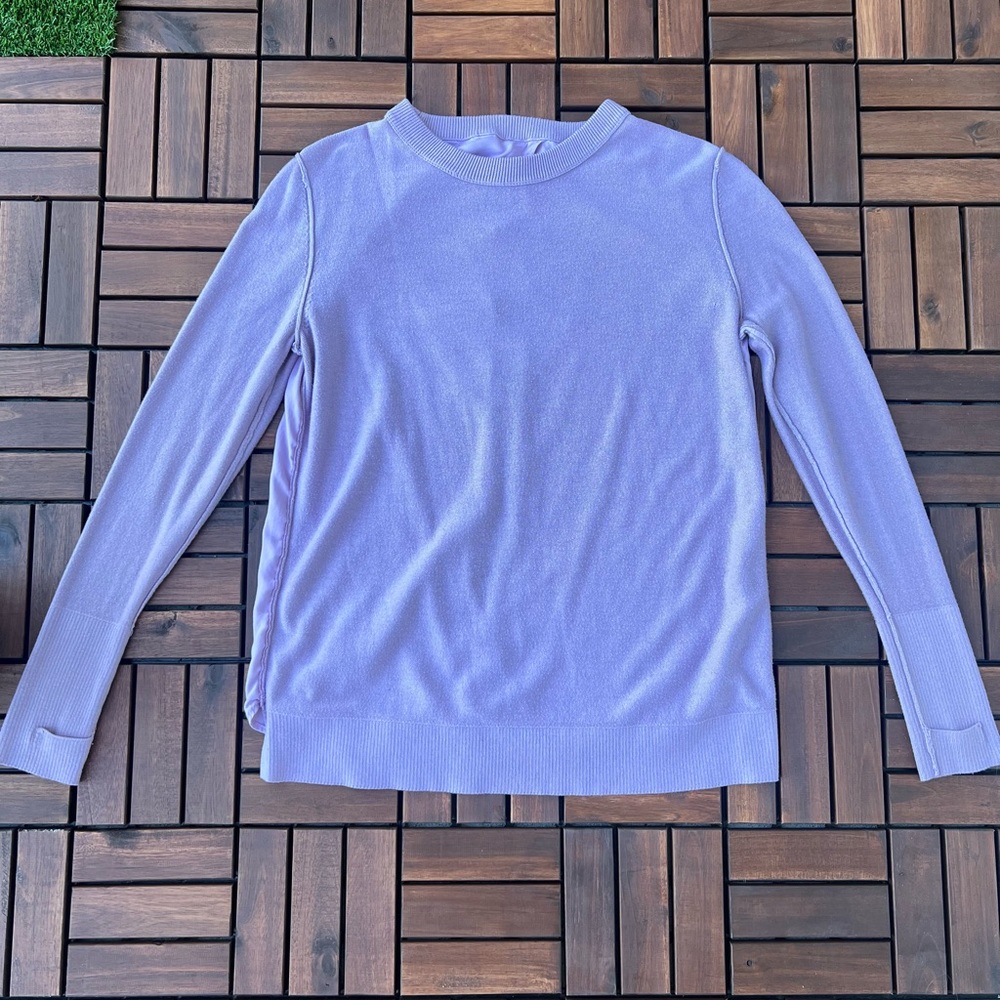 Lululemon Antoinette Still At Ease Pullover Long Sleeve Shirt